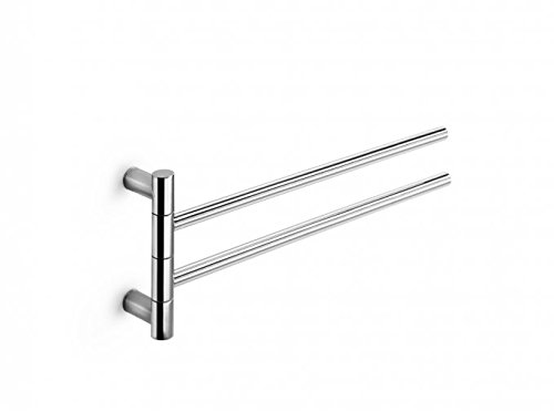 Preisvergleich Produktbild Lineabeta Picola Doppel Handtuchhalter schwenkbar, 2 teilig chrom Messing, 5265.29