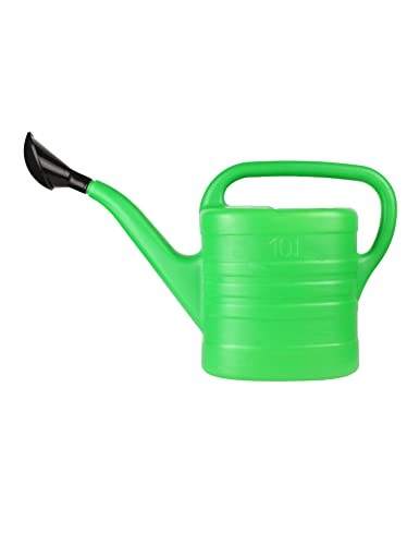 Garronda Regadera de Jardín, Regadera para Interior y Exterior, Flores, Plantas de Interior GD-0044 (Verde, 10L)