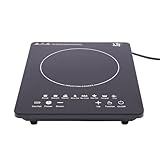 BANLICALI Induction Cooktop, 750W Portable Electric Induction Stove with Touch Panel, Power & Temp Adjustable, Countertop Single Burner Hot Plate...