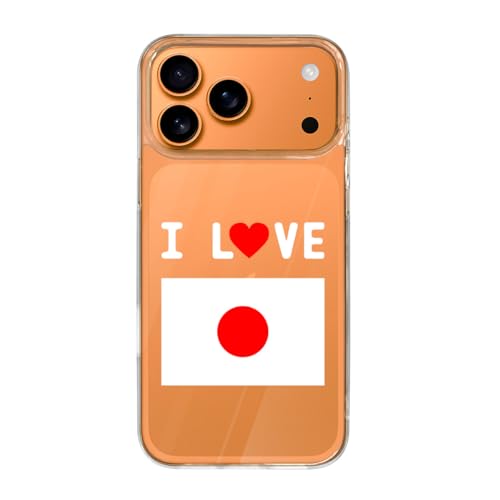 iPhone17Pro MaxpP[X I Love Japan {D X}zP[X ACtH17Pro MaxpP[X 2025NV^  TPU  Case ϏՌ ^ y CX[d