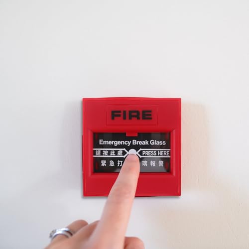 Botón de alarma rearmable Gatuida contra incendios: evite fallos con el interruptor manual 809r 4