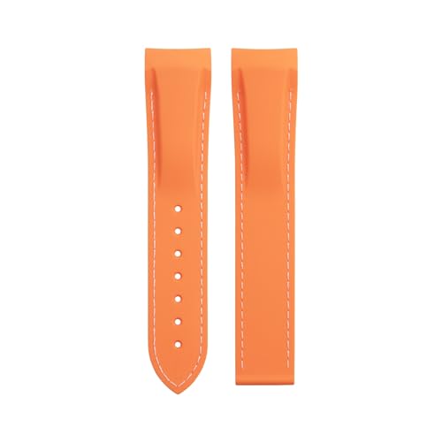 Bracelet caoutchouc souple 20 mm anti-irritation pour Aqua Terra