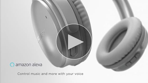 Bose QuietComfort 35 II Wireless Bluetooth Headphones, Noise
