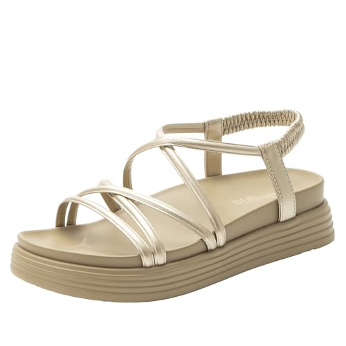 Sandalias de plataforma Alegria Audie para caminar cómoda todo el día con estilo