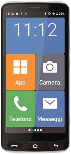 SAIET - Cellulare Smart Senior STS550 Per Anziani 4G e Bluet...