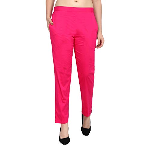 Image of SriSaras Women's Premium Cotton Trousers /Pants