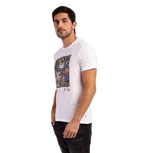 Image of Levi's Men's Cotton Regular Fit Brand Logo T-Shirt