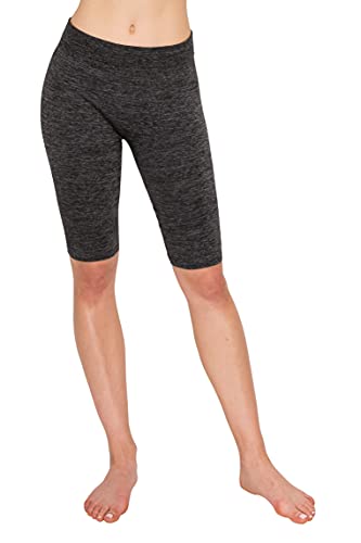 Image of ALWAYS Women's High Waist Bike Shorts - Athletic Workout Tummy Control Stretch Running Yoga Pants