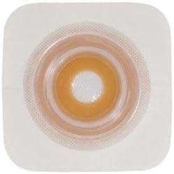 51421040BX - Natura Moldable Durahesive Skin Barrier Accordion Flange with Hydrocolloid Flexible Collar, Opening 7/8 to 1-5/16 (22 33mm), Flange 2-1/4 (57mm)