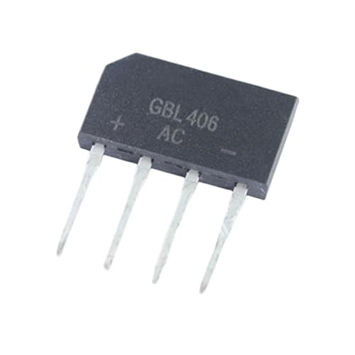 Pont redresseur GBL406 fiable et durable GBL4J 4A 600V pour une tension stable