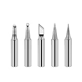 【Larga vida útil】 Las puntas de soldadura pueden hacer 20.000 puntos de soldadura a 350 grados (aprox.), Diámetro exterior: 6,5 mm / 0,25 ". Diámetro interior: 4 mm / 0,16", consulte la información de tamaño en la lista antes de comprar y evite comprar consejos incorrectos.