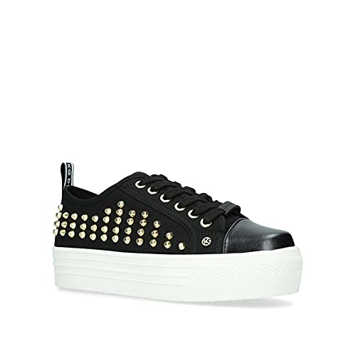 KG KURT GEIGER LOUISA TRAINERS SIZE UK 8/41 - BLACK