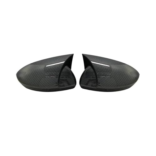 Couvercle rétroviseur Megane 4 2017 2018 2019 noir brillant carbone 2pc