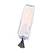 Produktbild FIYRA 1 x Stifttasche mit großer Kapazität und Reißverschluss für Stifte, Schreibwaren, Kosmetiktasche, Student, Büro, College, Junior, High School Laser Pen Bag weiß