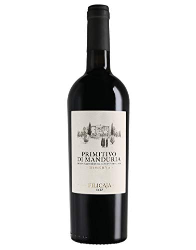 Primitivo di Manduria Riserva DOC Collezione del Conte Villa da Filicaja 2018...