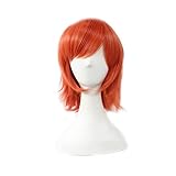 Cosplay Wig ONE PIECE Nami Orange short Wig Cosplay Costume Women Heat Resistant Synthetic Hair Party Role Play Wigs