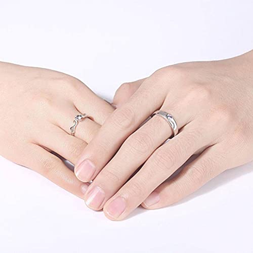 Bague ouverte ajustable en argent S925 : la solution aux problèmes de taille de doigt - 3