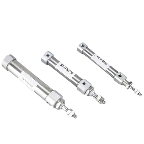 Cilindro de doble efecto CDJ2B12 de 12 mm y carrera larga de 200 mm 3