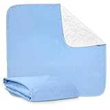 Dry Defender Washable Bed Pads - Reusable Waterproof Mattress Pad for Kids & Adults - Use as Seniors Incontinence Bed Pads, Potty Training, and Pet Pee Pads for Dogs and Cats - Pack of 1 - 24x36