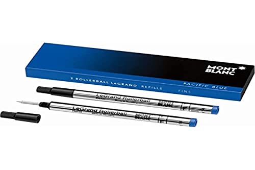 Montblanc 124502 recharge rollerball bleu royal Meisterstuck LeGrand F