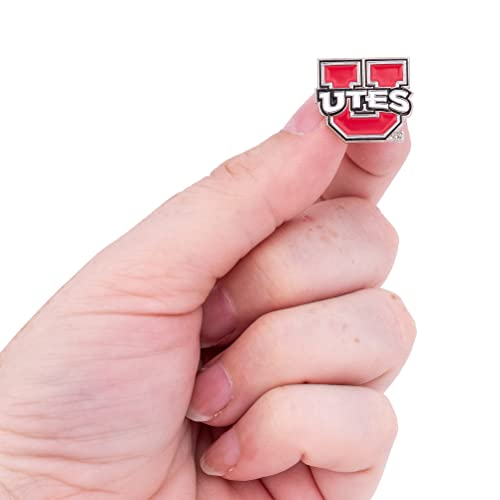 Image of Desert Cactus University of Utah Lapel Pin UTAH Utes Made of Metal for Formal Wear, Bag and Hat Jewelry, and Tie Tack