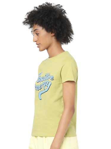 Image of ONLY Women's Cotton Graphic Regular Fit T-Shirt