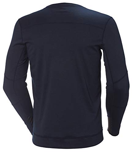 Helly-Hansen Hh LIFA Max Crewneck Base Layer Thermal Shirt Mens Long Sleeve Moisture Wicking Lightweight Warm Black2