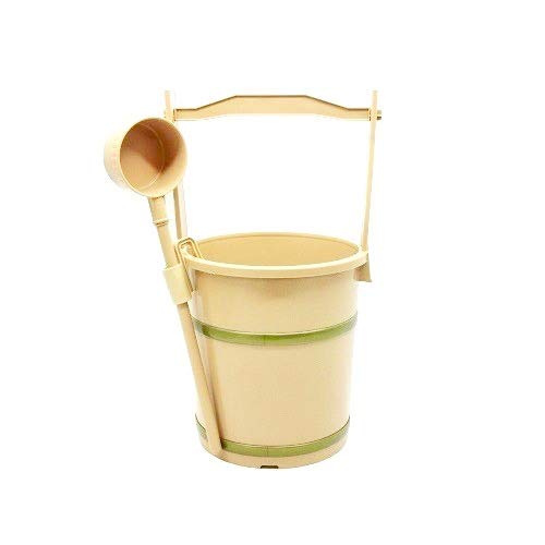 Amazon｜石のさかい 墓参用手桶 PP手桶 柄杓付き ◇お盆 お彼岸 仏様も