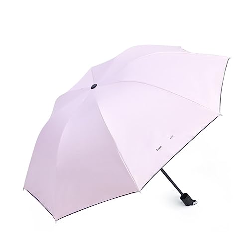 Paraguas plegable de doble uso XYNSNDB con protección solar UV para lluvia y días soleados