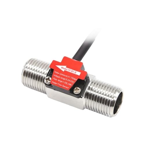 Débitmètre à Hall en acier inoxydable DN40 de haute précision avec moniteur