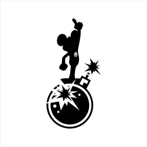 T-shirt Danger Mouse imprimé silhouette avec finitions soignées