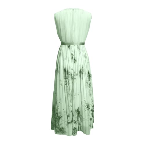 Robe d'été pour femmes style décontracté chic plissé à fleurs - 5