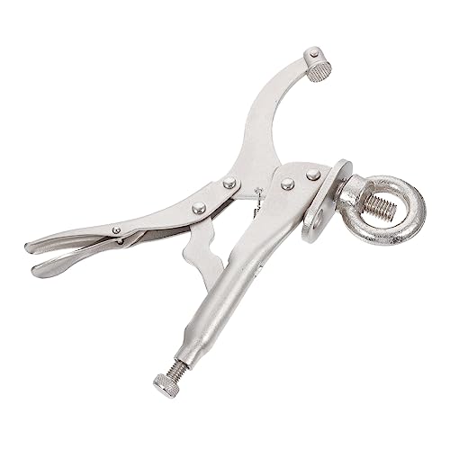 Image of SEWOART Heavy Duty Drill Press Vise Clamp Drill Locking Pliers Carbon Steel Woodworking Tool