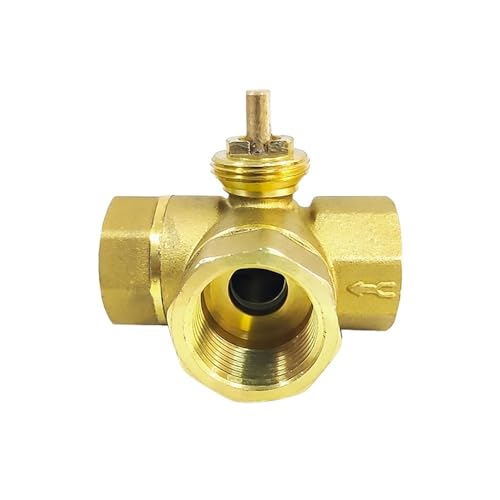 Válvula de bola de 3 vías eléctrica de latón DN15 para evitar cortes de agua 4