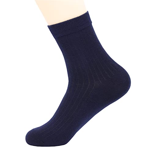 Mens Socks Cotton Socks Business Classic Socks 5 Pairs Soft Comfortable3