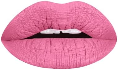 Aromi Matte Liquid Lipstick | Long Wear, Smudge Proof, Medium Pink Lip Color, Vegan, Waterproof, Day to Night, Velvety Finish (Poodle Skirt)