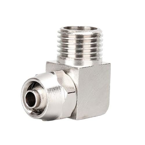 Conector neumático rápido PL de alta estanqueidad para evitar fugas en mangueras de aire comprimido