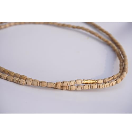 Image of ISKCON VRINDAVAN Original Tulsi Kanthi Mala - Unisex Adult Jaap Chanting Mala from Vrindavan Dham