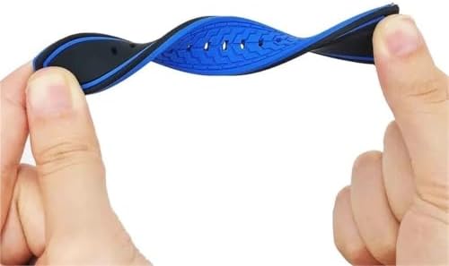 BoBoHui Silicone Sport Strap 20 22 26mm Replacement Bracelet Band - 2