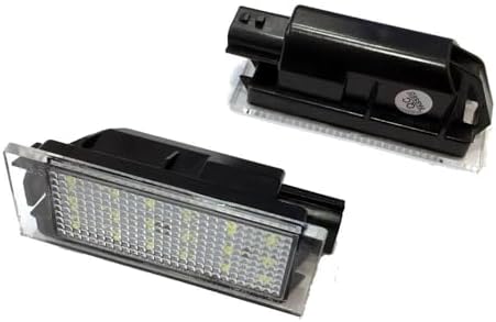 Wing Mirror Indicator Car Flashing Car LED Number License Plate Light Turn Signal Light(1pair)