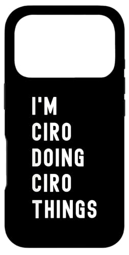 ���� Ciro�ł��BCiro ���s�����Ƃ��s���B �X�}�z�P�[�X iPhone 17 Pro �p