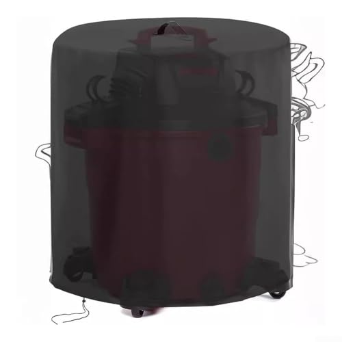 Abdeckung für Ladensauger, nass und trocken, 61 cm D x 66,5 cm H, 420D Oxford-Gewebe, Schutzhülle mit verstellbarem Kordelzug