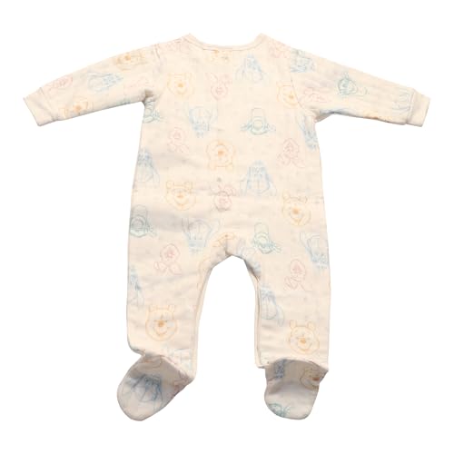 Magic Threadz Disney Clothes Baby Boys 2-Pack Quilted Footed Coveralls Mickey Mouse, Winnie the Pooh and Dumbo (0/3M-6/9M)3