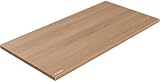 SSWOOD Universal Solid One-Piece Wood Table Top, 60'x24'x1' Workbench Top - Rectangular Particle Board for Standing Desk, Home Office Desk Countertop DlY, Washer Dryer, Coffee, Bar Tabletop