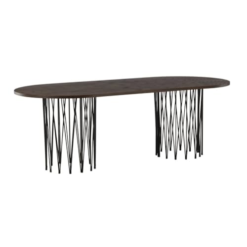 Paris Prix Table à Manger Design Stone 220cm Marron
