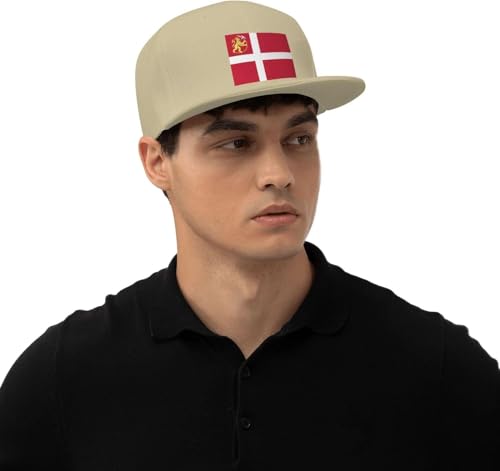 Norwegian Flag Snapback Hats for Man Women's Hip Hop Baseball Cap Unisex Adjustable Flat Bill Visor Cap