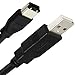 CREATOR Firewire IEEE 1394 6 Pin Male to USB 2.0 A Male Adaptor Convertor Cable for Printer, Scanner, Digital Camera, Hard Disk - 6ft