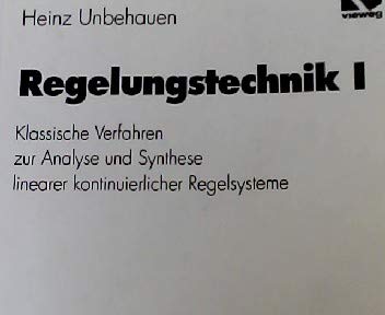 Amazon.co.jp Regelungstechnik I Unbehauen, Heinz 本