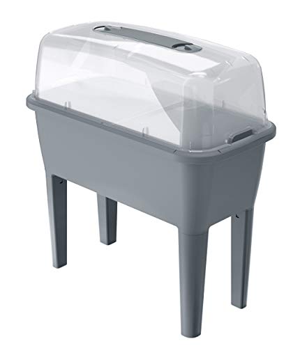 52 Litre Mini Greenhouse, Planter, Propagator, Seedbed for Garden, Conservatory or Home 77 x 82 x 40cm (4 in 1 SET)