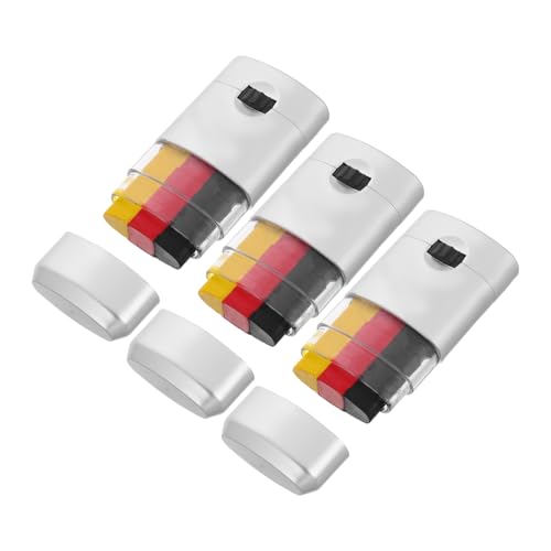 Snazaroo PHENOFICE 3 Piezas Alemania Fanáticos Del Fútbol Barra De Pintura...